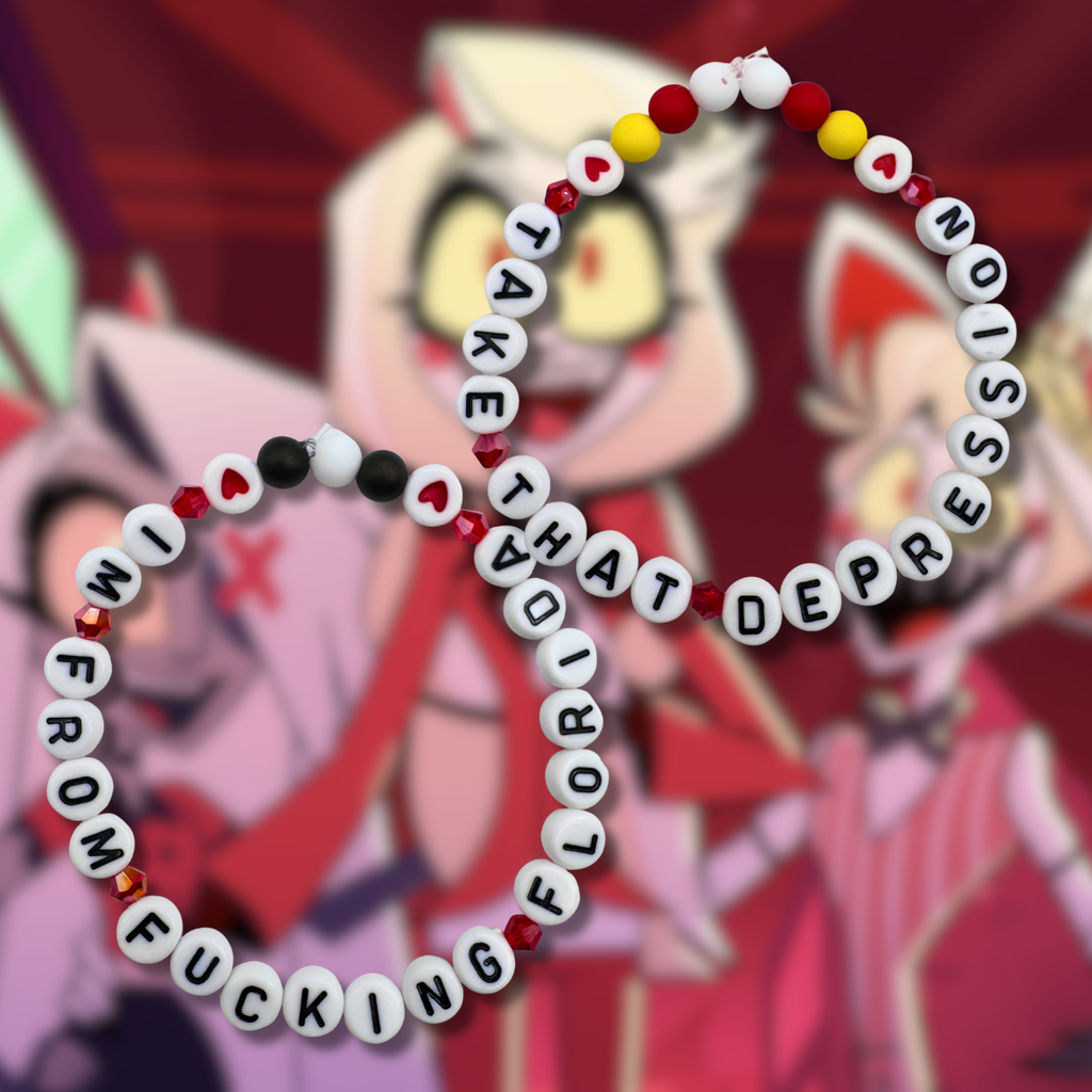 Hazbin Hotel Friendship Bracelets