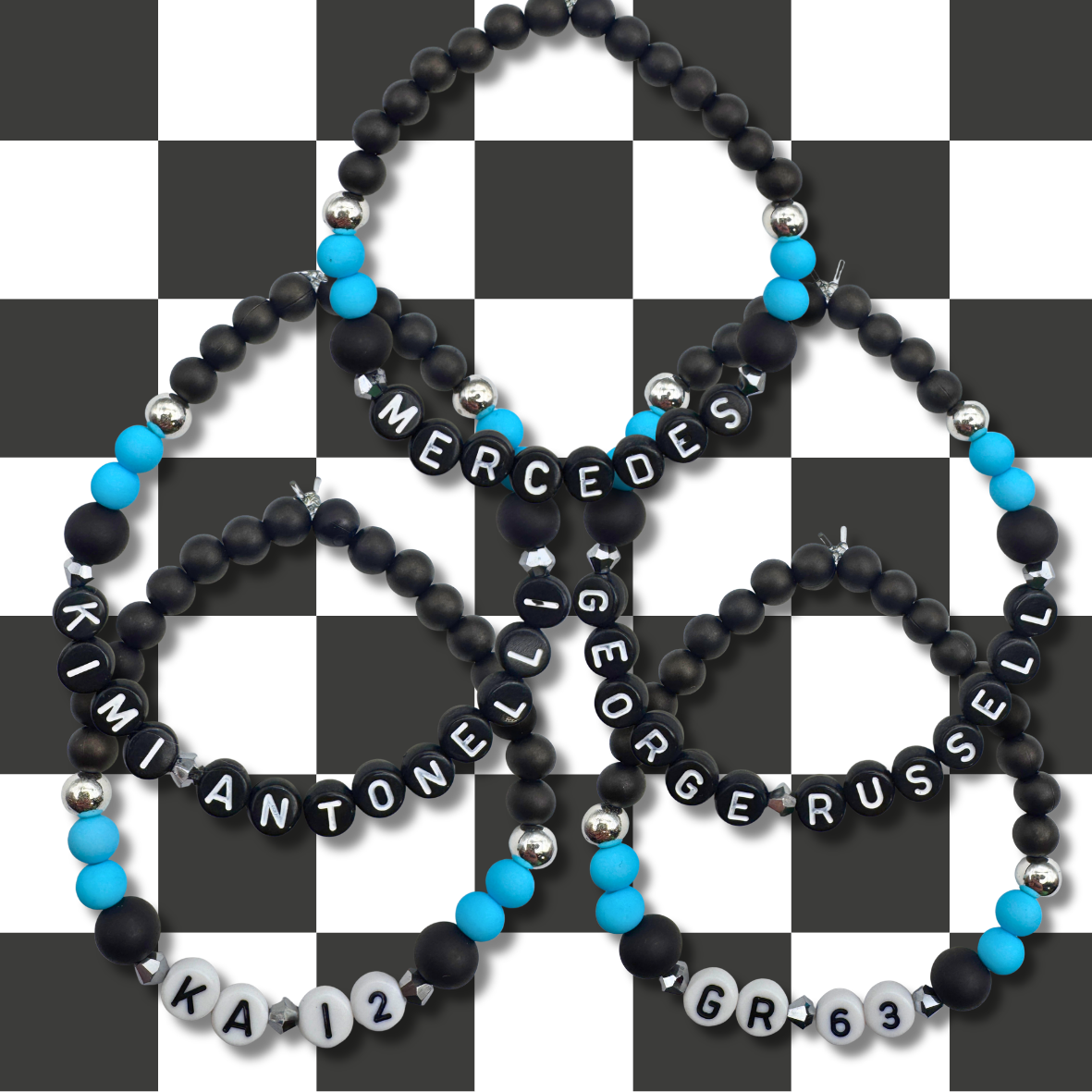 Mercedes Formula 1 Friendship Bracelets