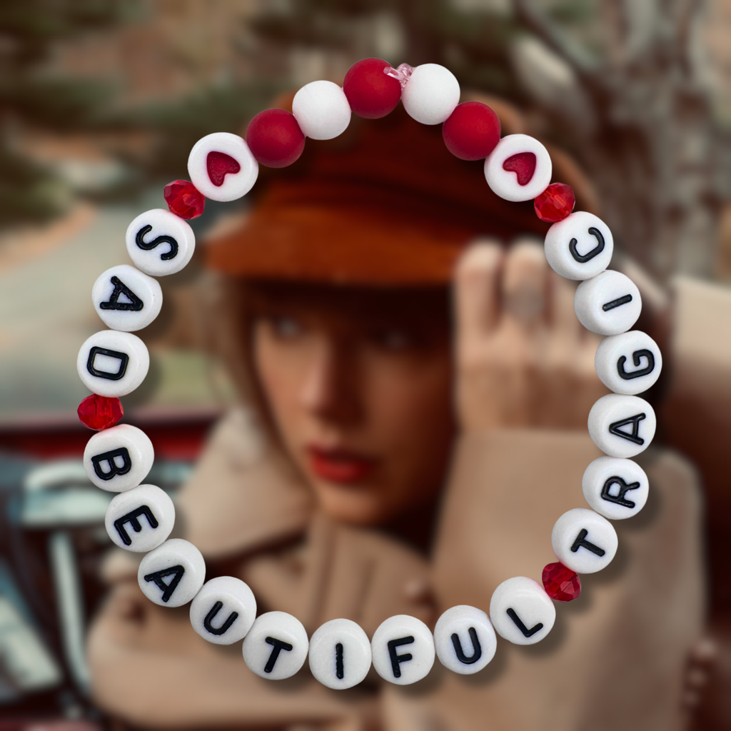 Taylor Swift Red Friendship Bracelets