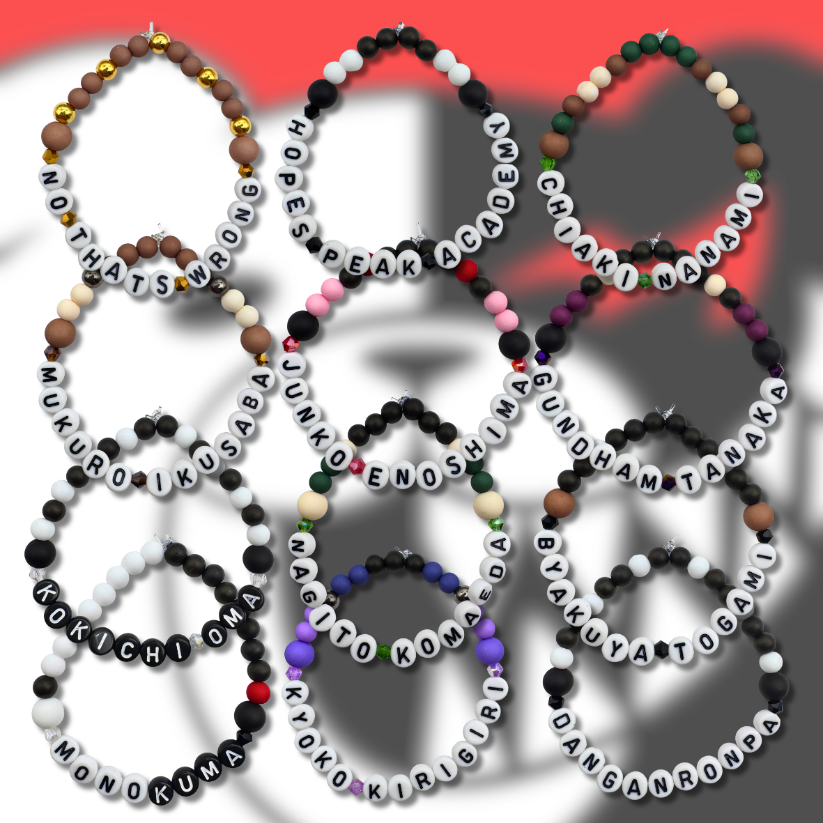 Danganronpa Friendship Bracelets