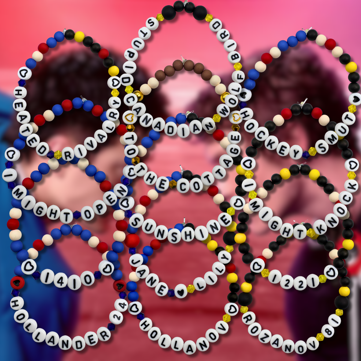 Heated Rivalry Friendship Bracelets