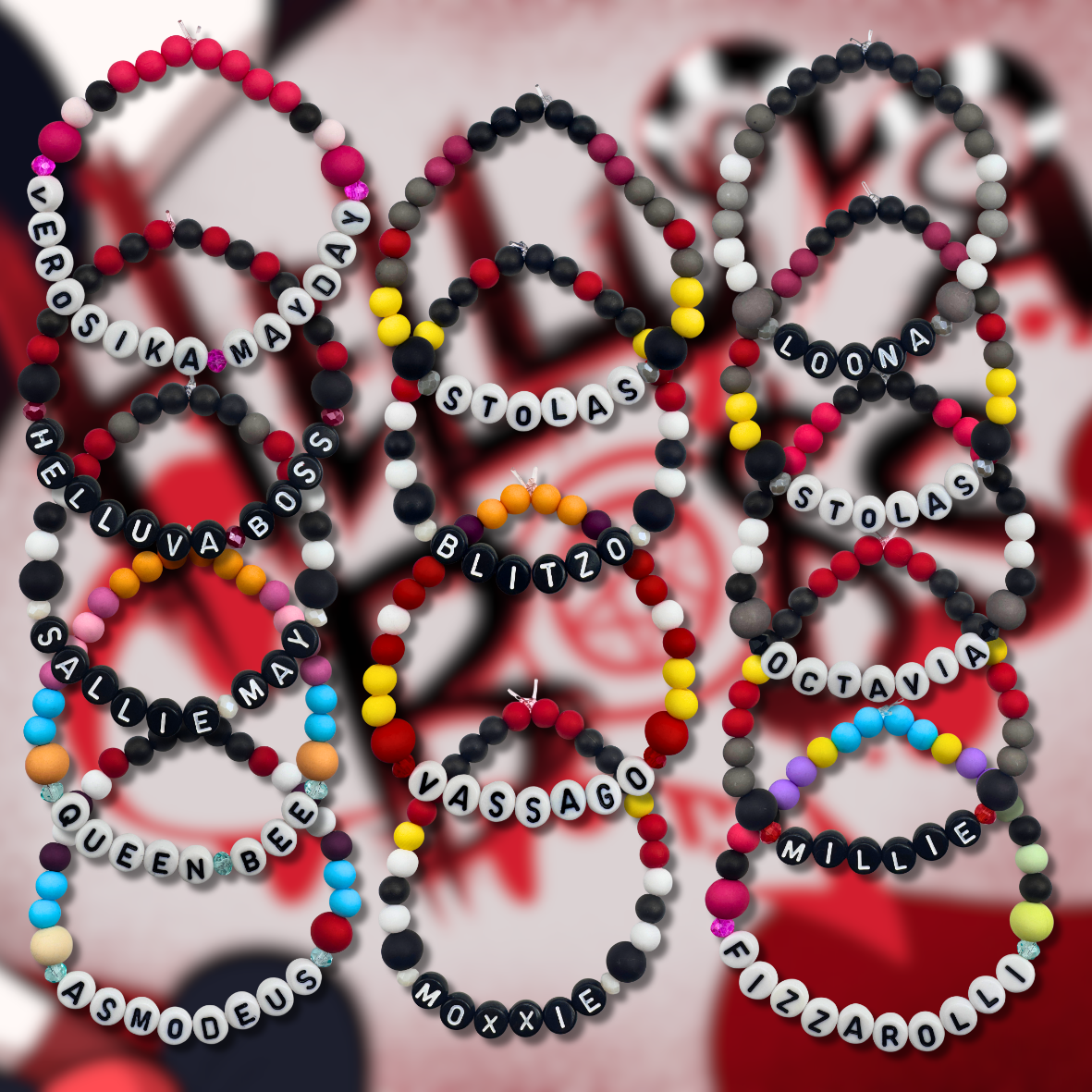 Helluva Boss Friendship Bracelets