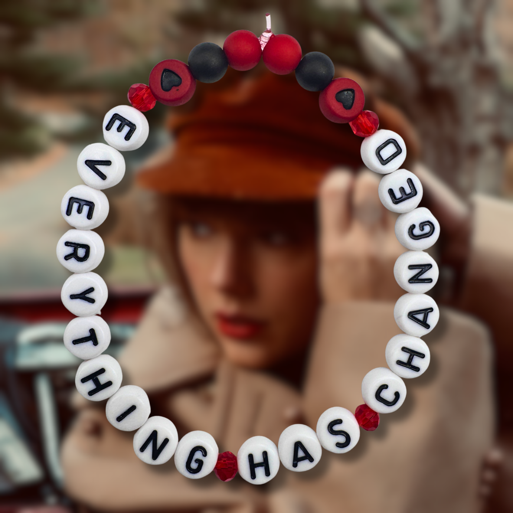 Taylor Swift Red Friendship Bracelets