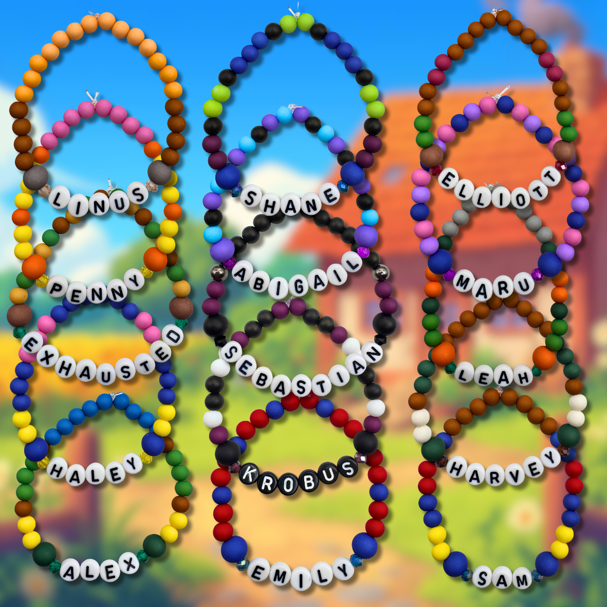Stardew Valley Friendship Bracelets