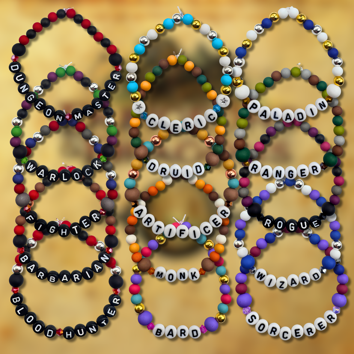 Dungeons & Dragons Friendship Bracelets