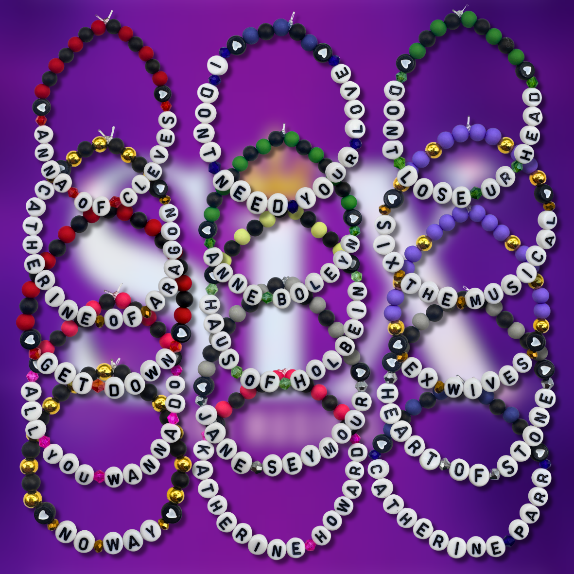 SIX The Musical Friendship Bracelets
