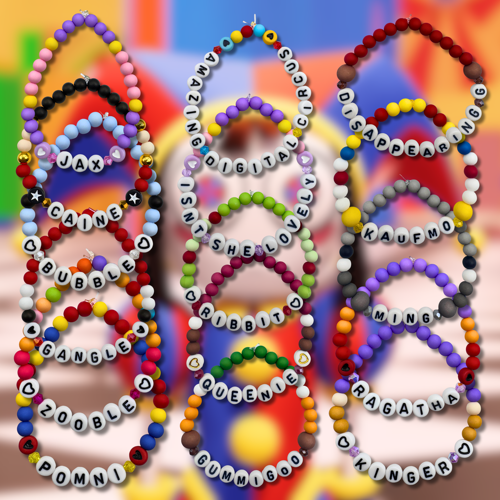 The Amazing Digital Circus Friendship Bracelets