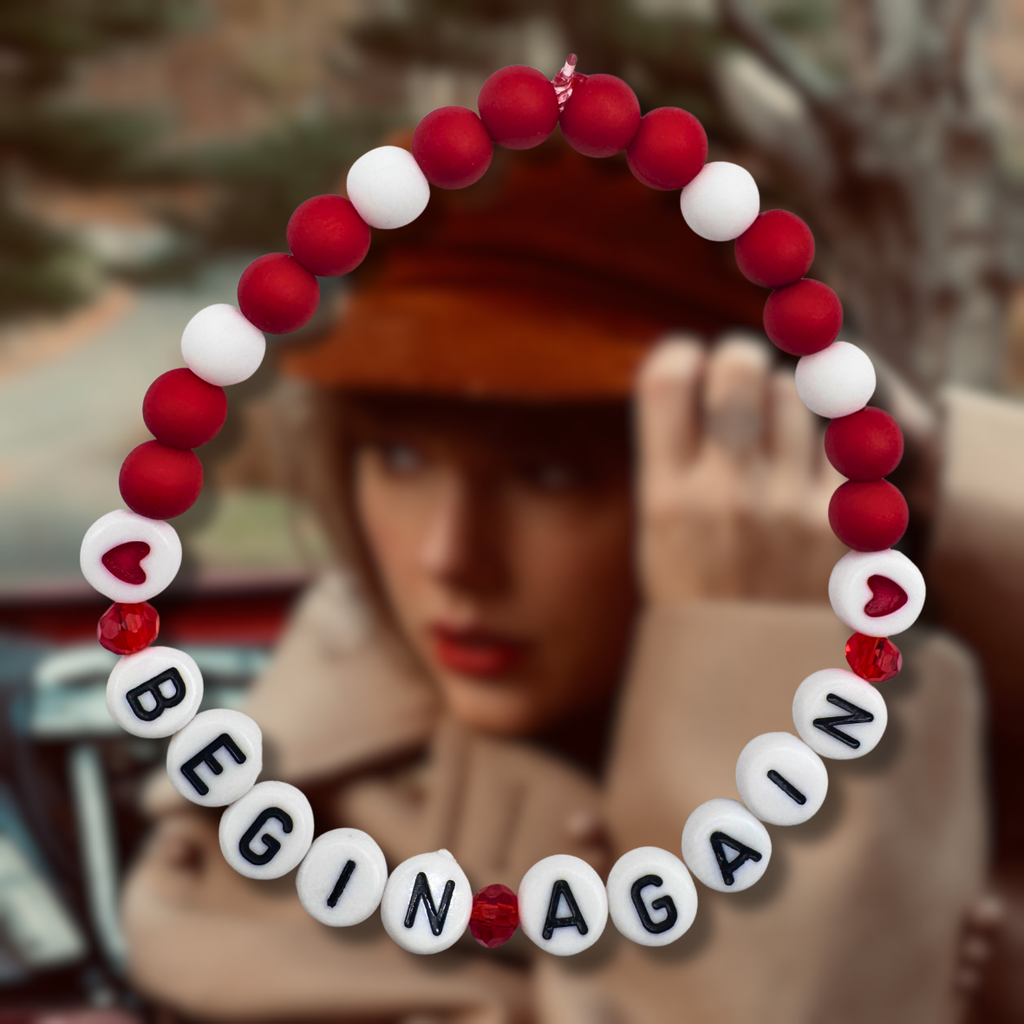 Taylor Swift Red Friendship Bracelets