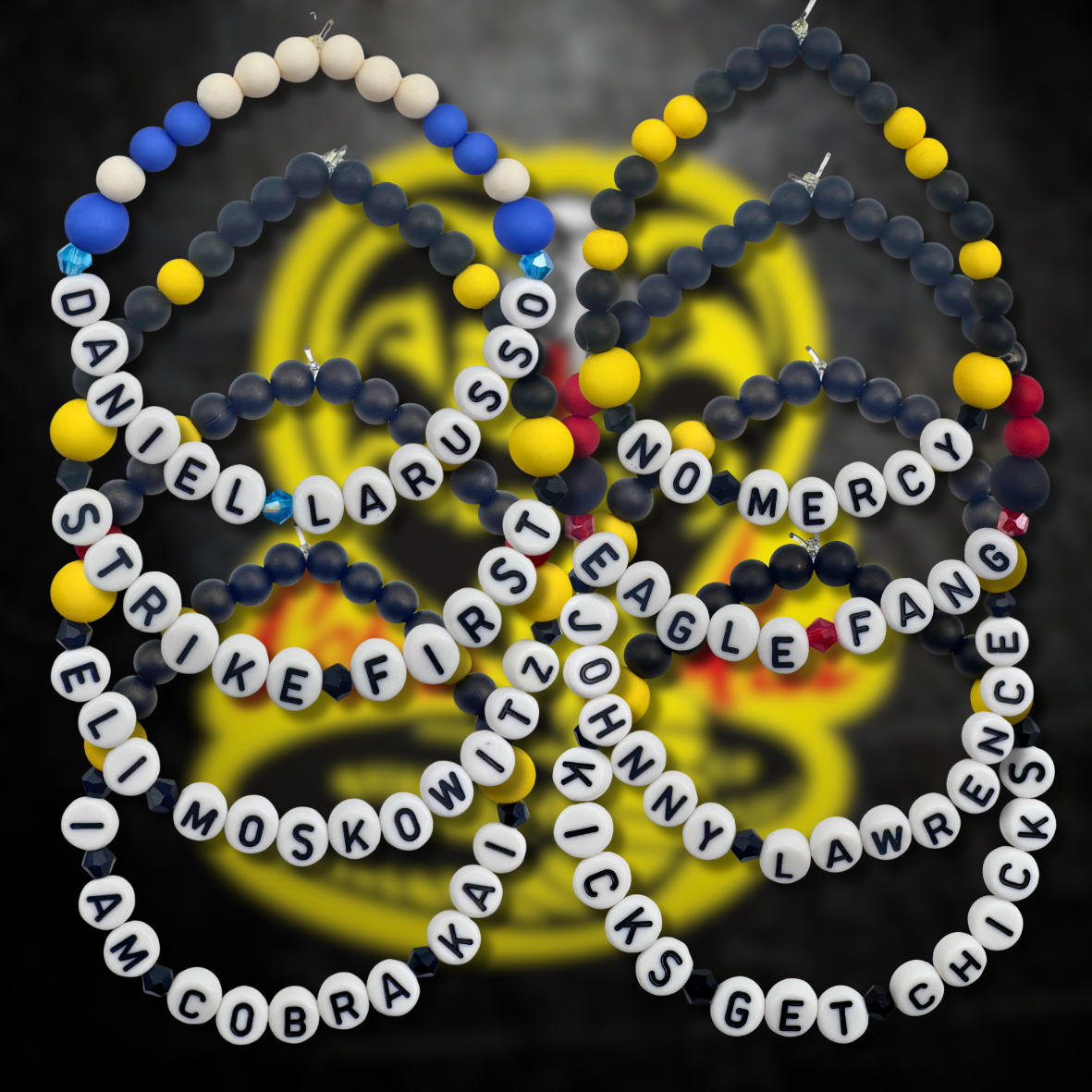 Cobra Kai Friendship Bracelets