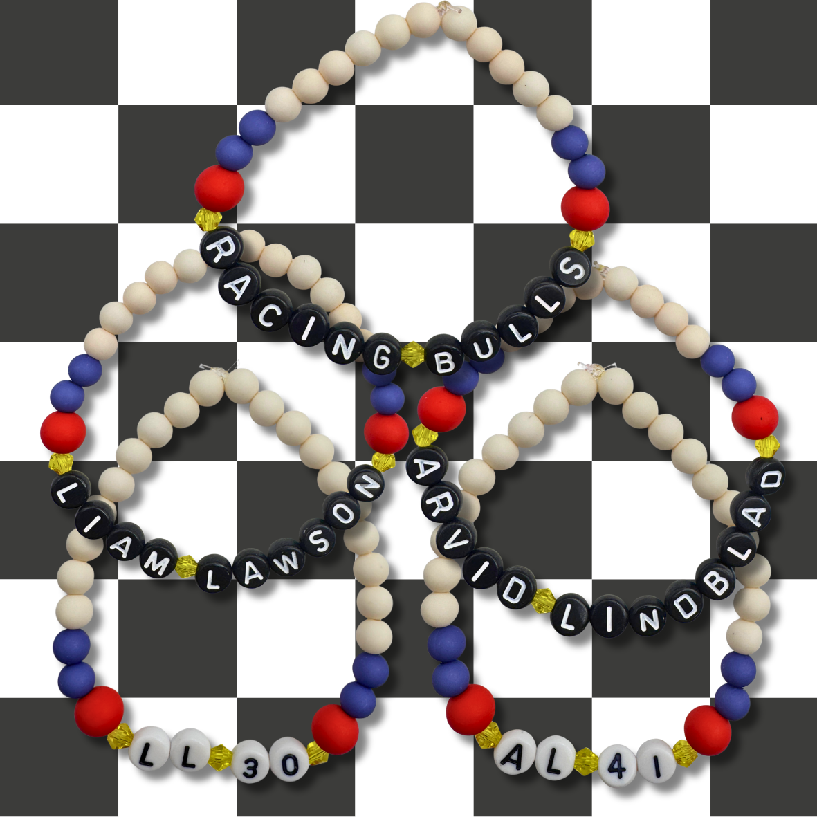Racings Bulls Formula 1 Friendship Bracelets