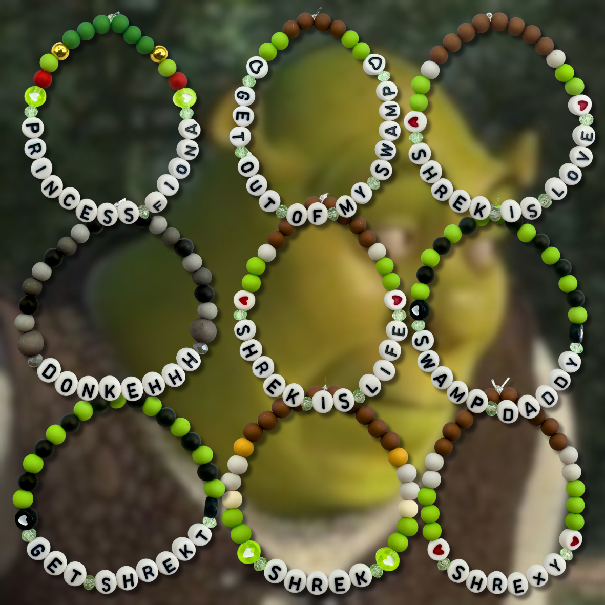Shrek Friendship Bracelets