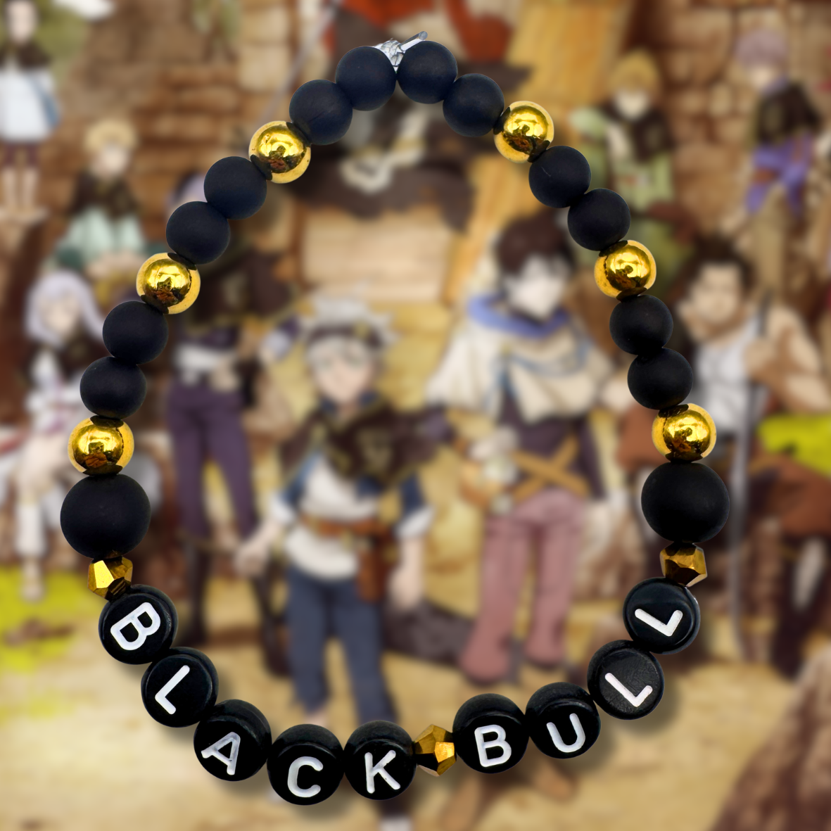 Black Clover Friendship Bracelets