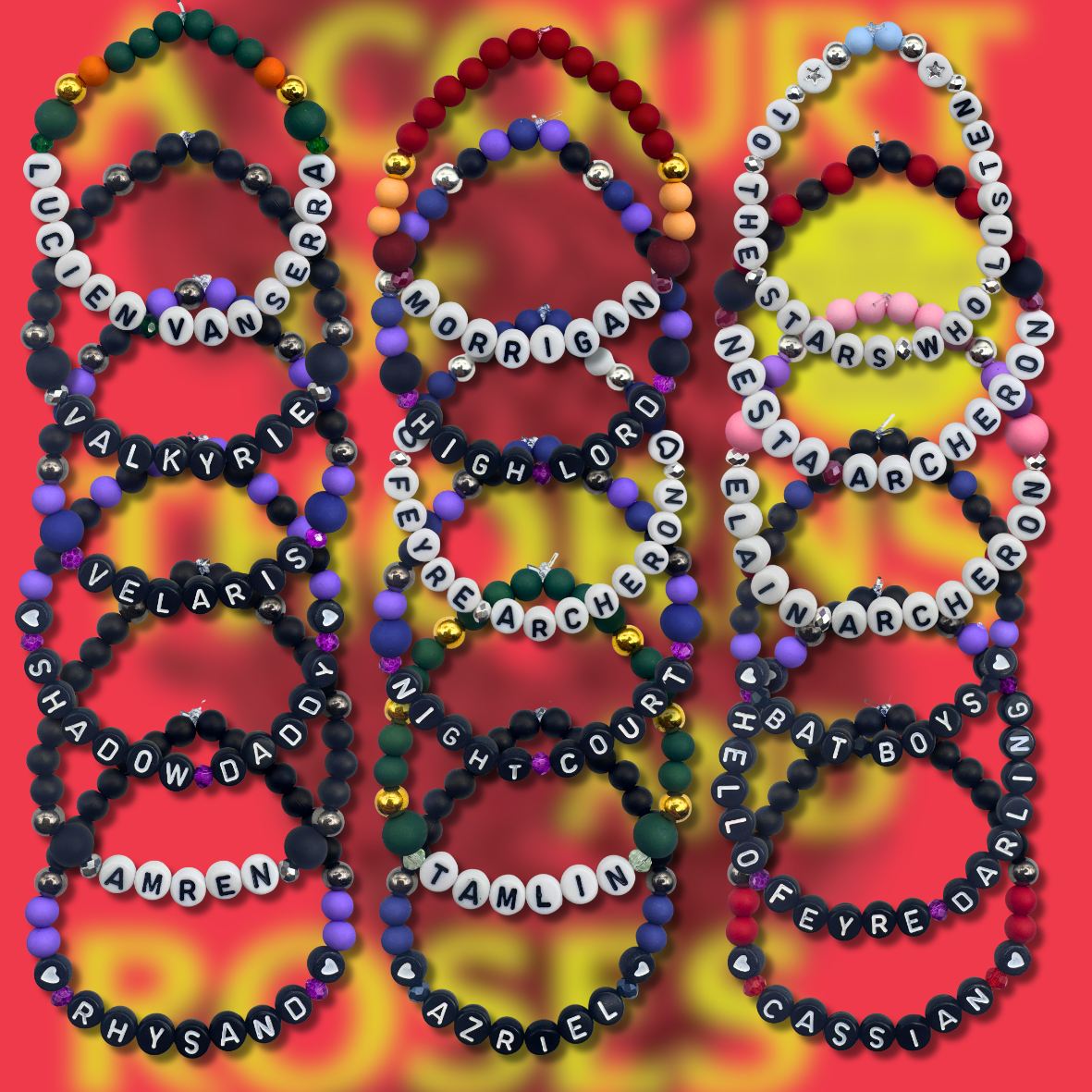 ACOTAR Friendship Bracelets
