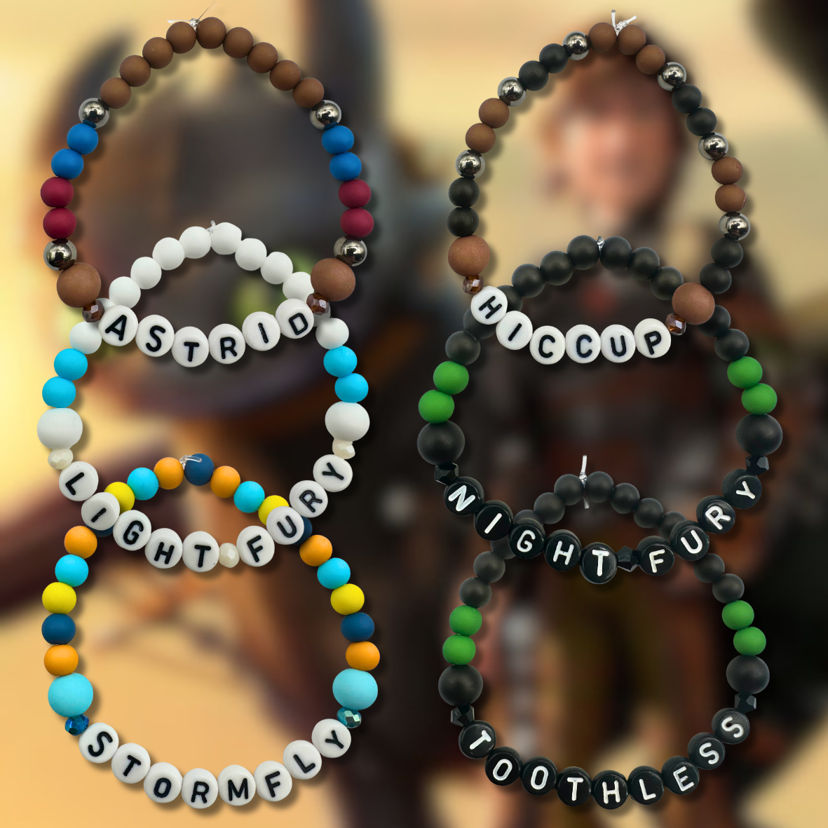 How to Train Your Dragon Friendship Bracelets
