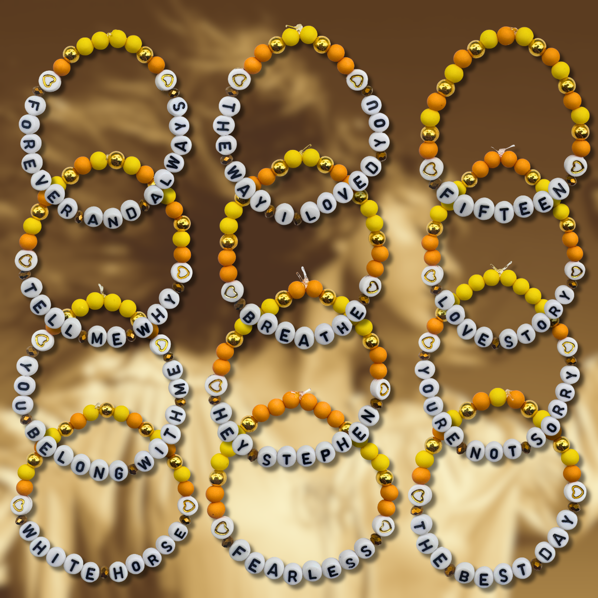 Taylor Swift Fearless Friendship Bracelets