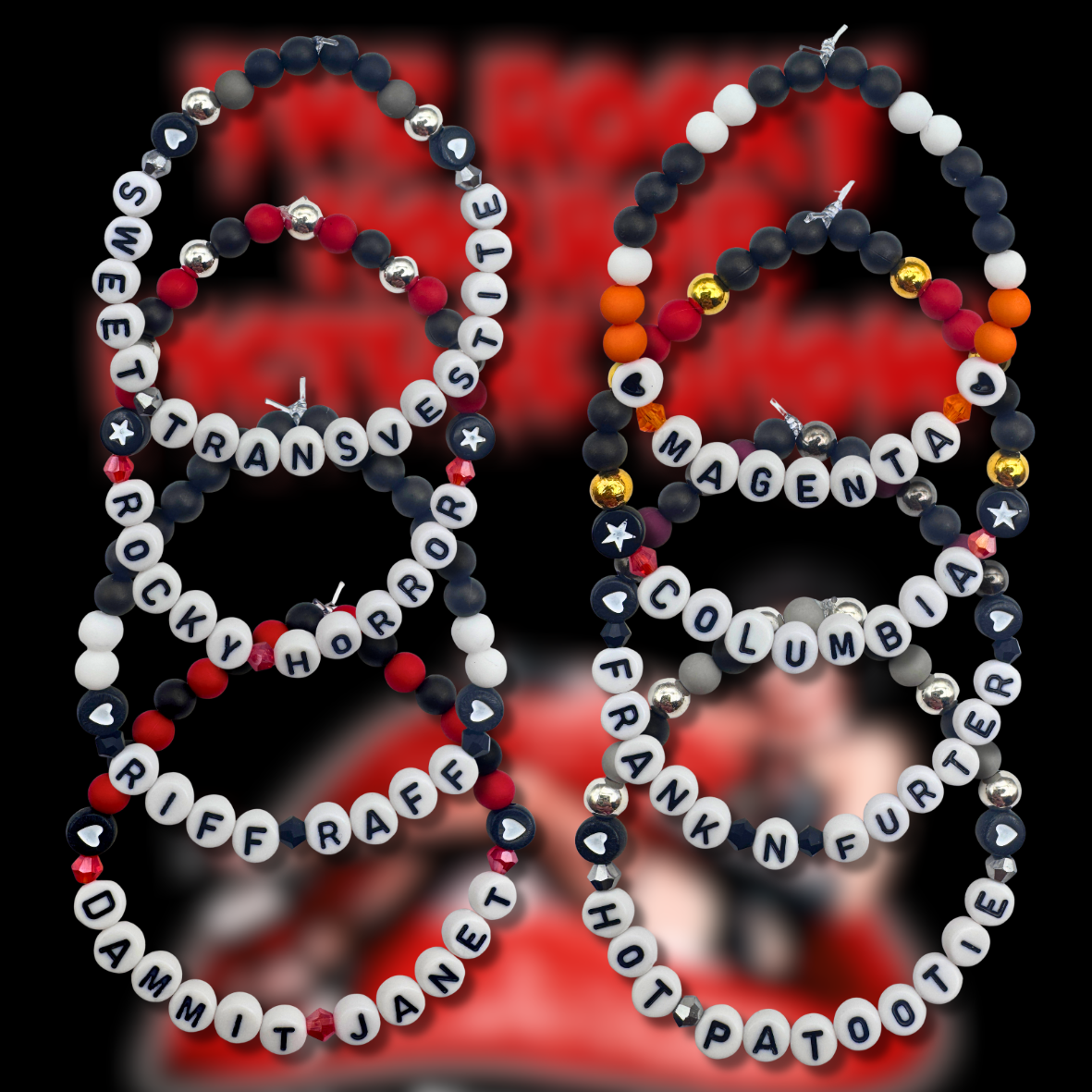 The Rocky Horror Picture Show Friendship Bracelets