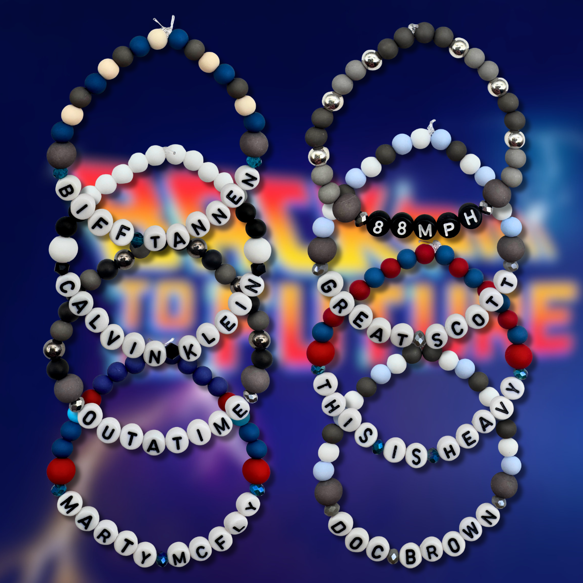 Back To The Future Friendship Bracelets