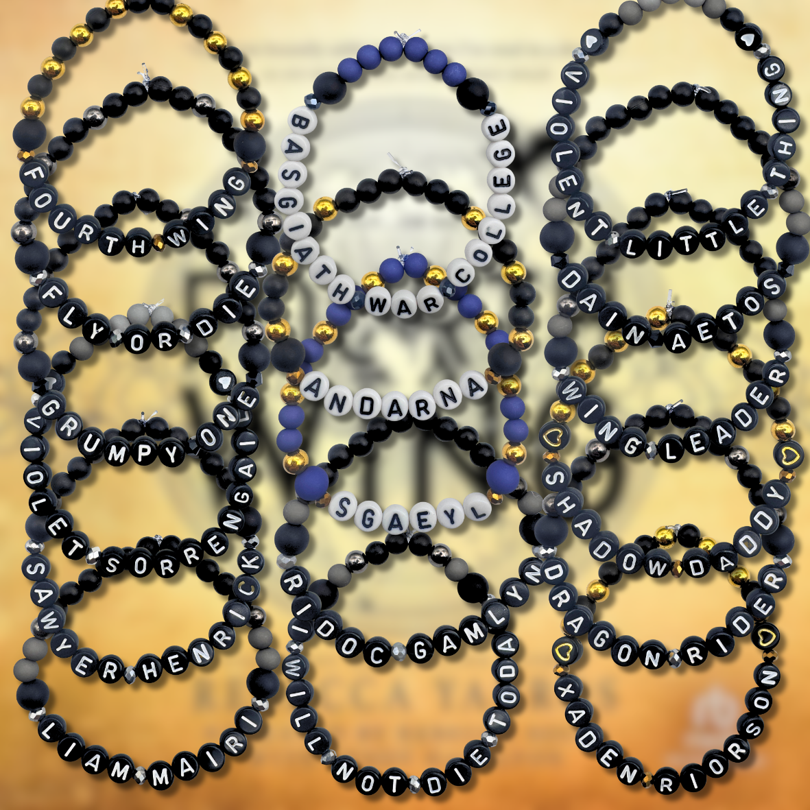 Fourth Wing Friendship Bracelets