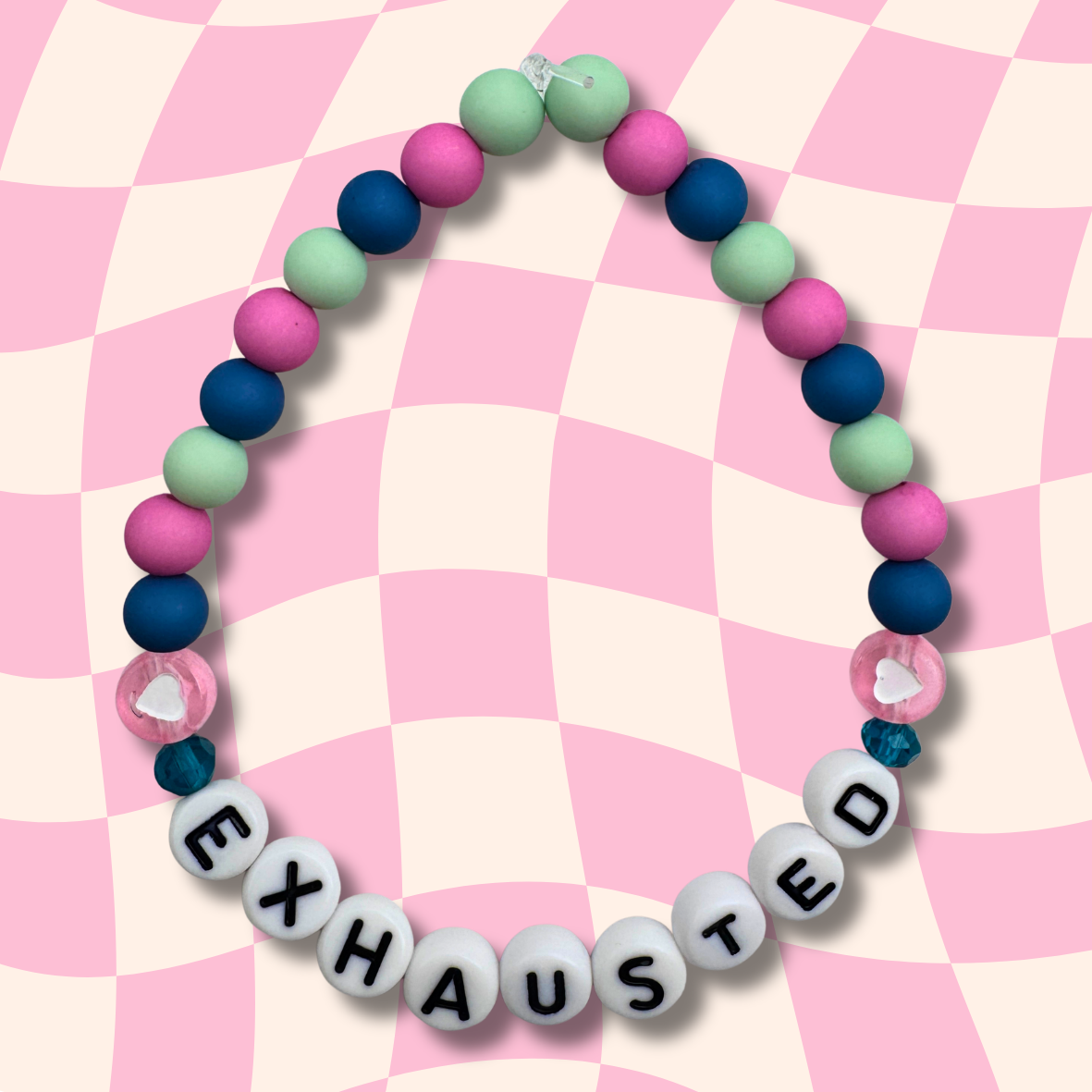 Exhausted Friendship Bracelet