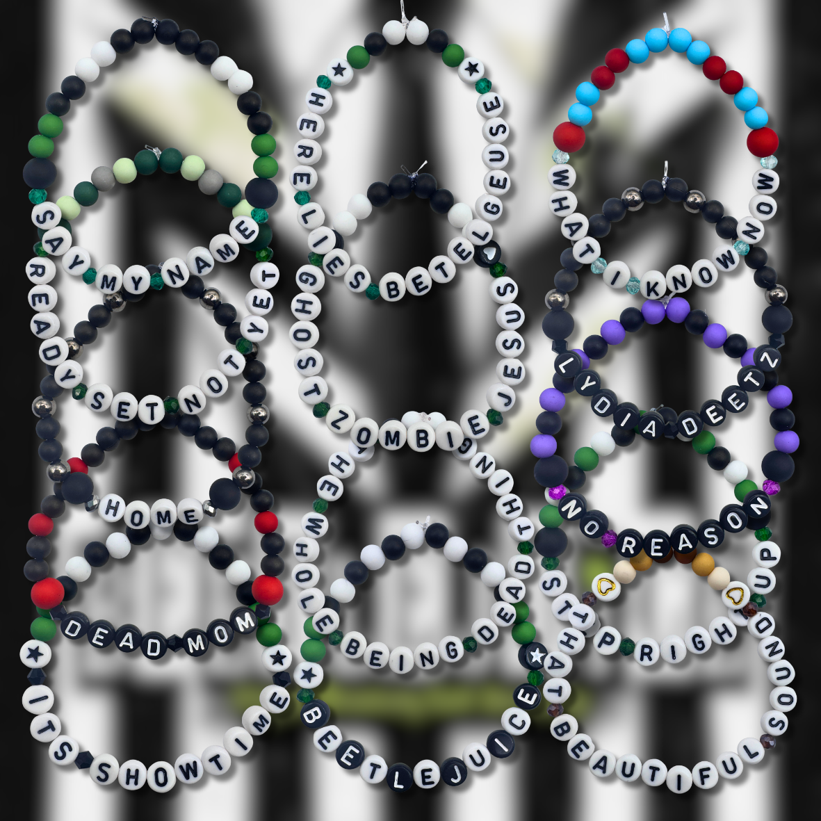 Beetlejuice Friendship Bracelets