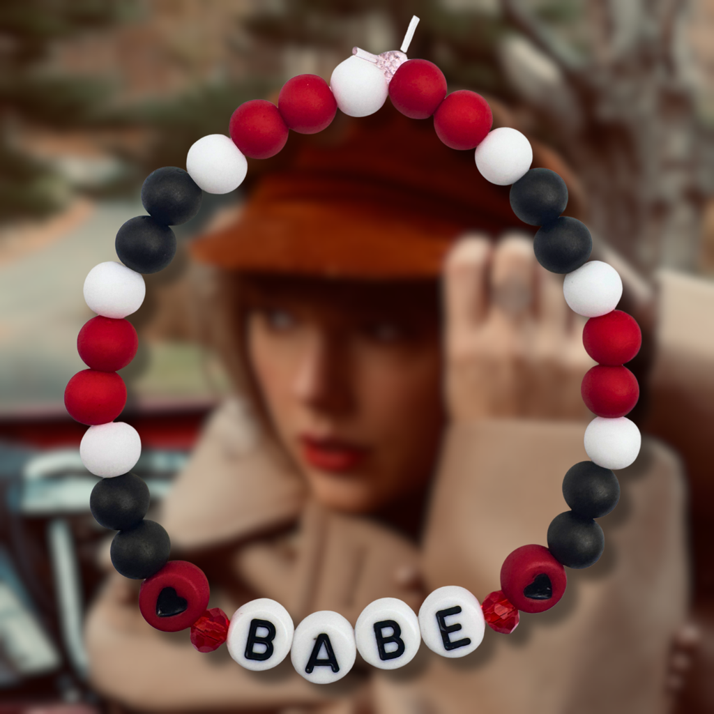 Taylor Swift Red Friendship Bracelets