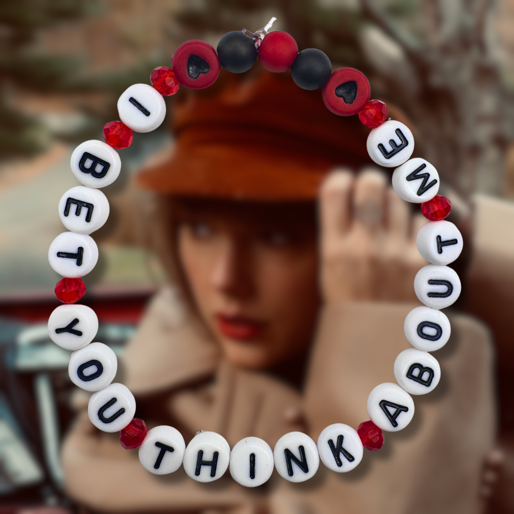Taylor Swift Red Friendship Bracelets