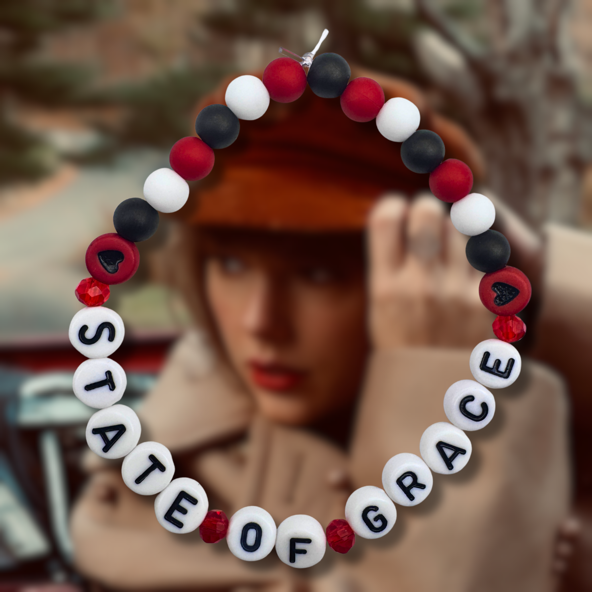 Taylor Swift Red Friendship Bracelets