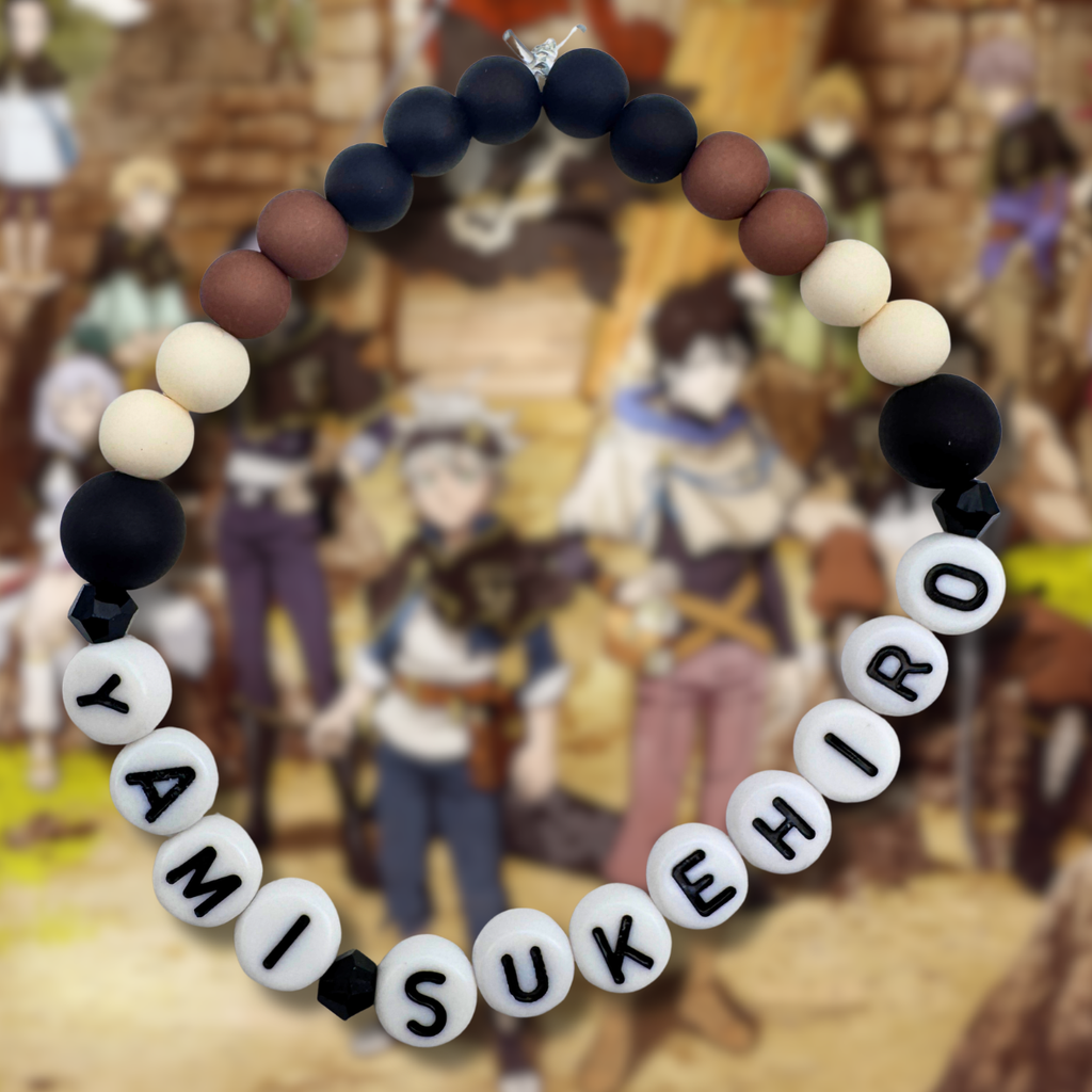 Black Clover Friendship Bracelets