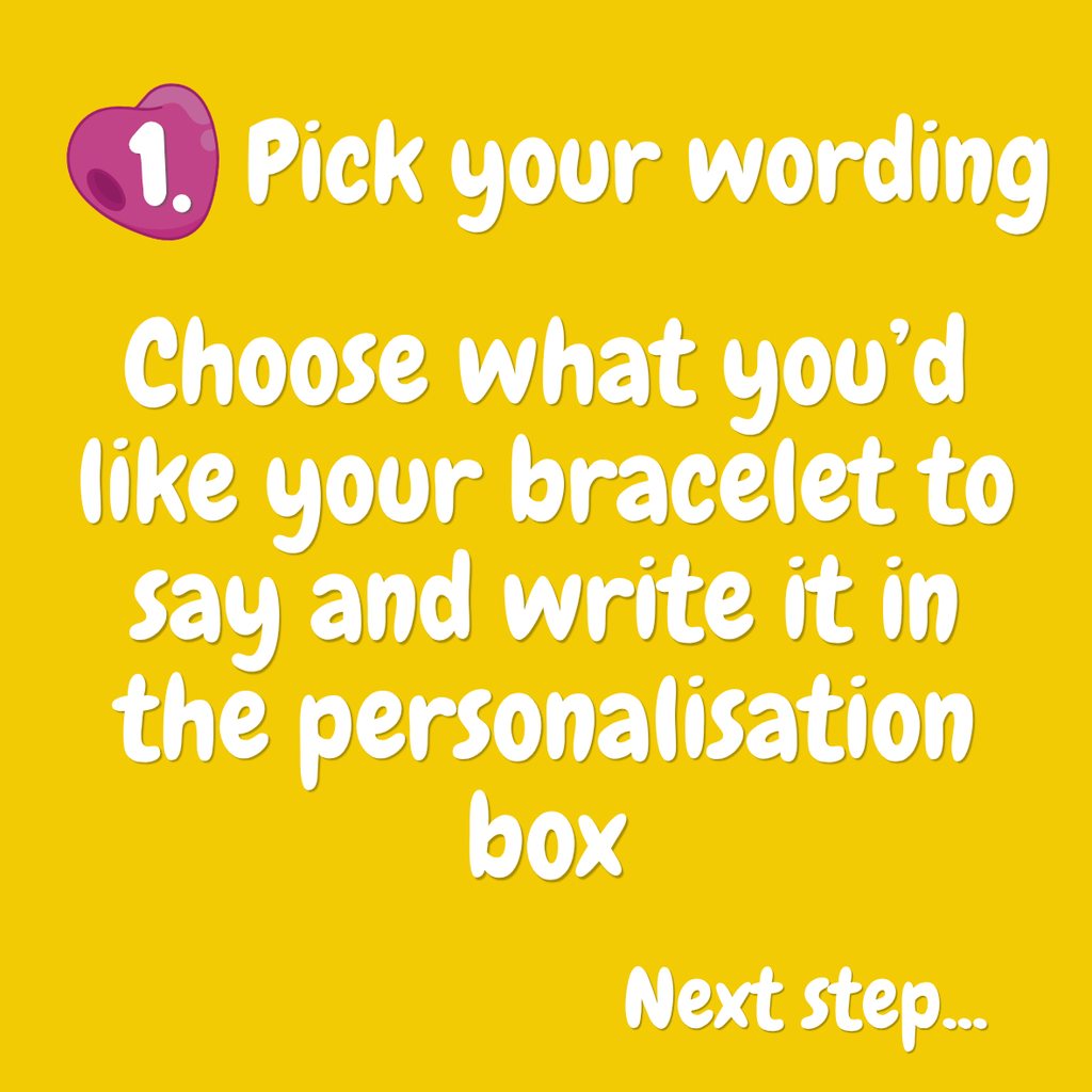 Custom Friendship Bracelet