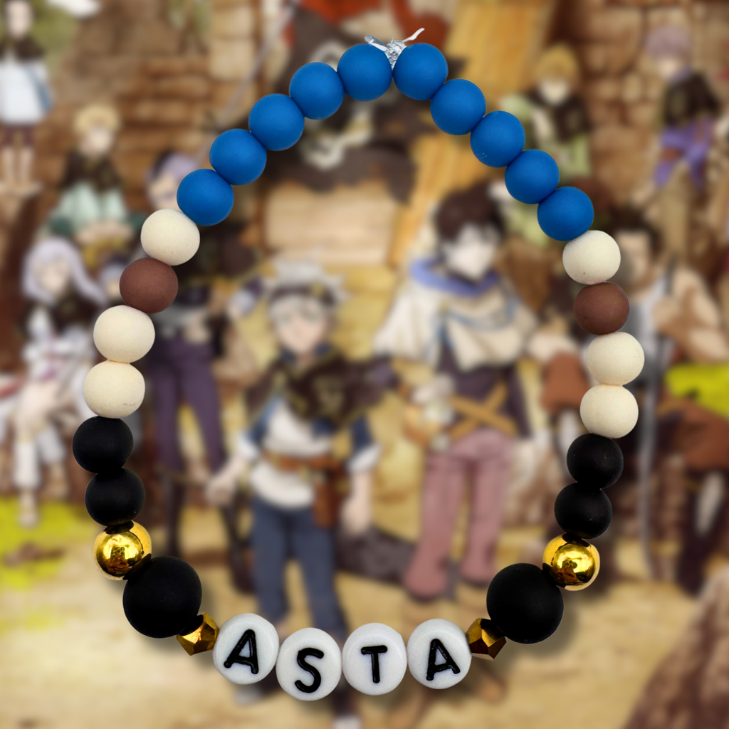 Black Clover Friendship Bracelets