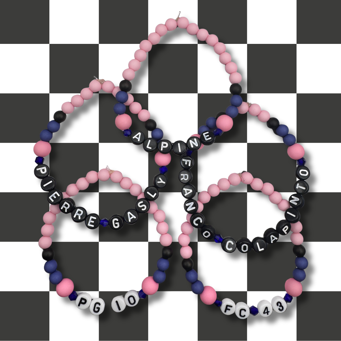 Alpine Formula 1 Friendship Bracelets