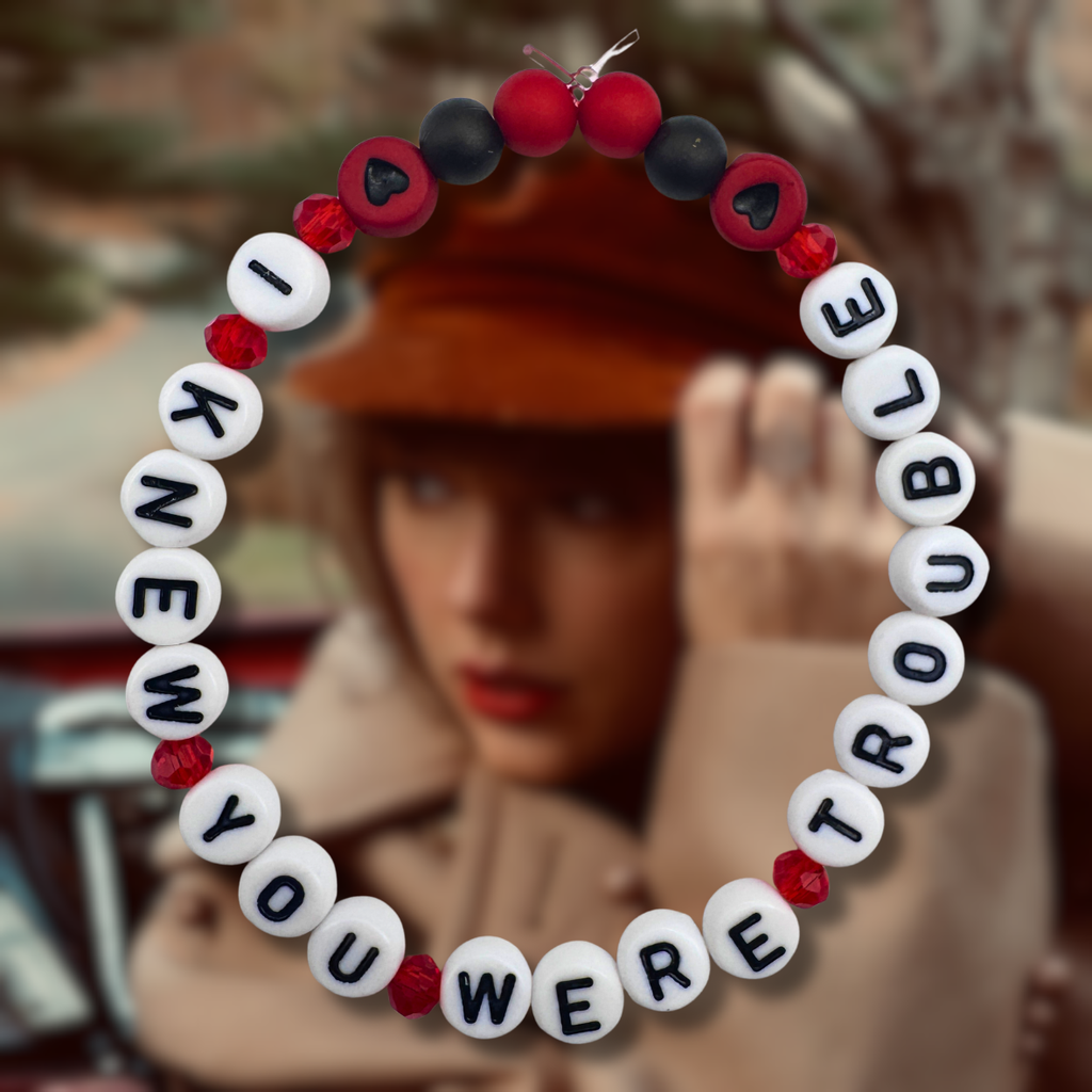 Taylor Swift Red Friendship Bracelets