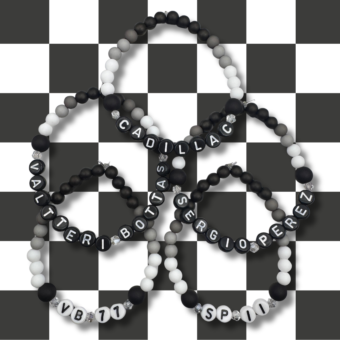 Cadillac Formula 1 Friendship Bracelets
