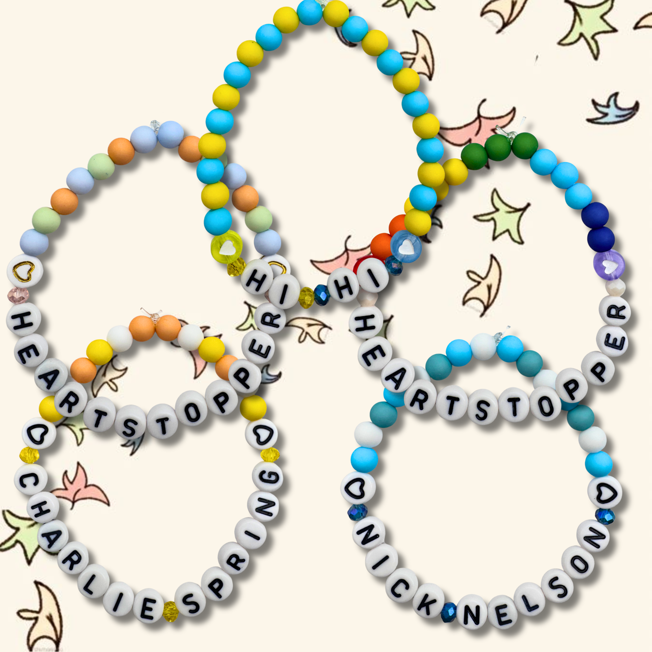 Heartstopper Friendship Bracelets