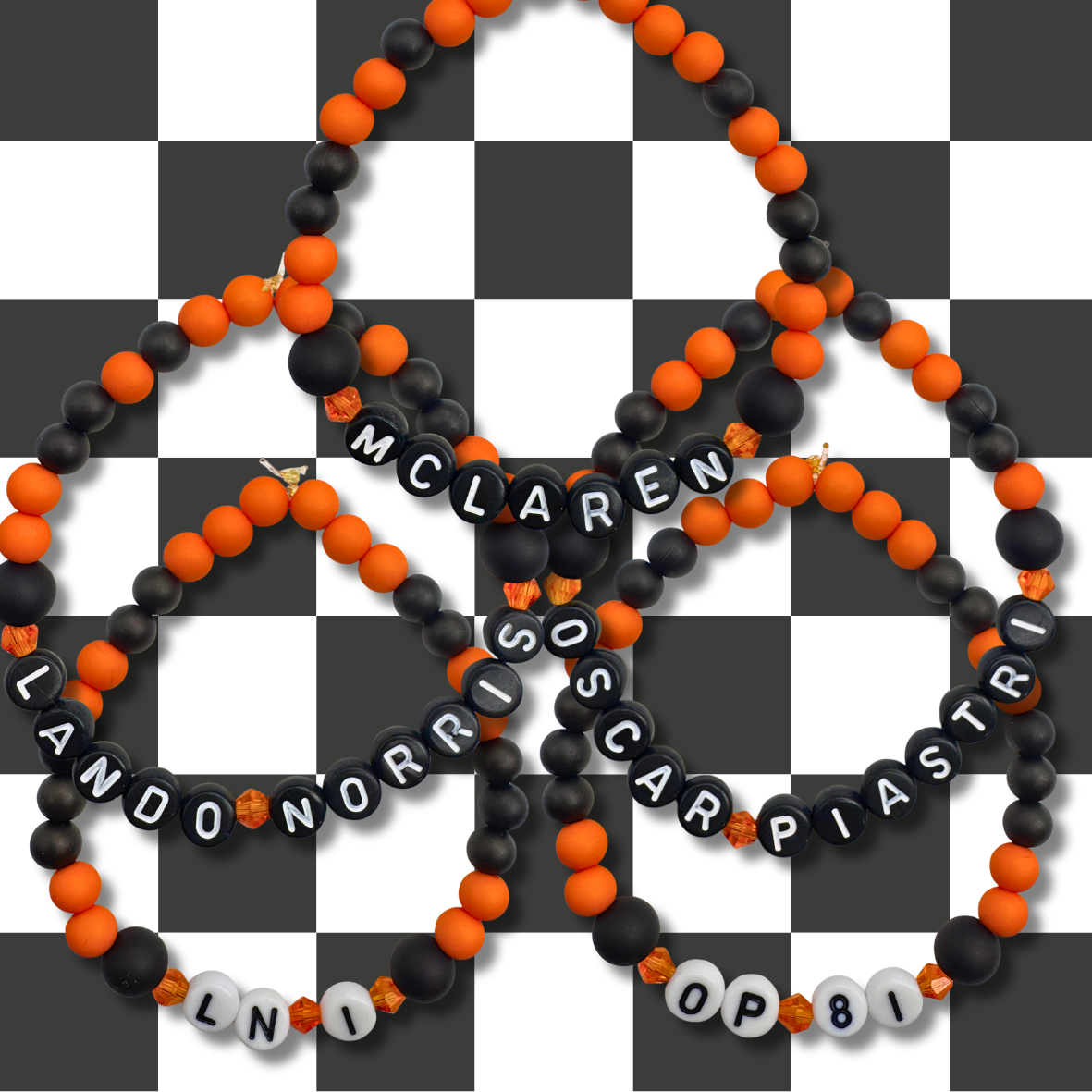 McLaren Formula 1 Friendship Bracelets