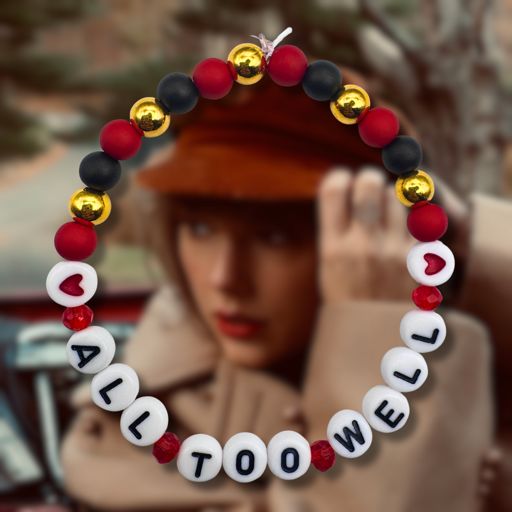 Taylor Swift Red Friendship Bracelets