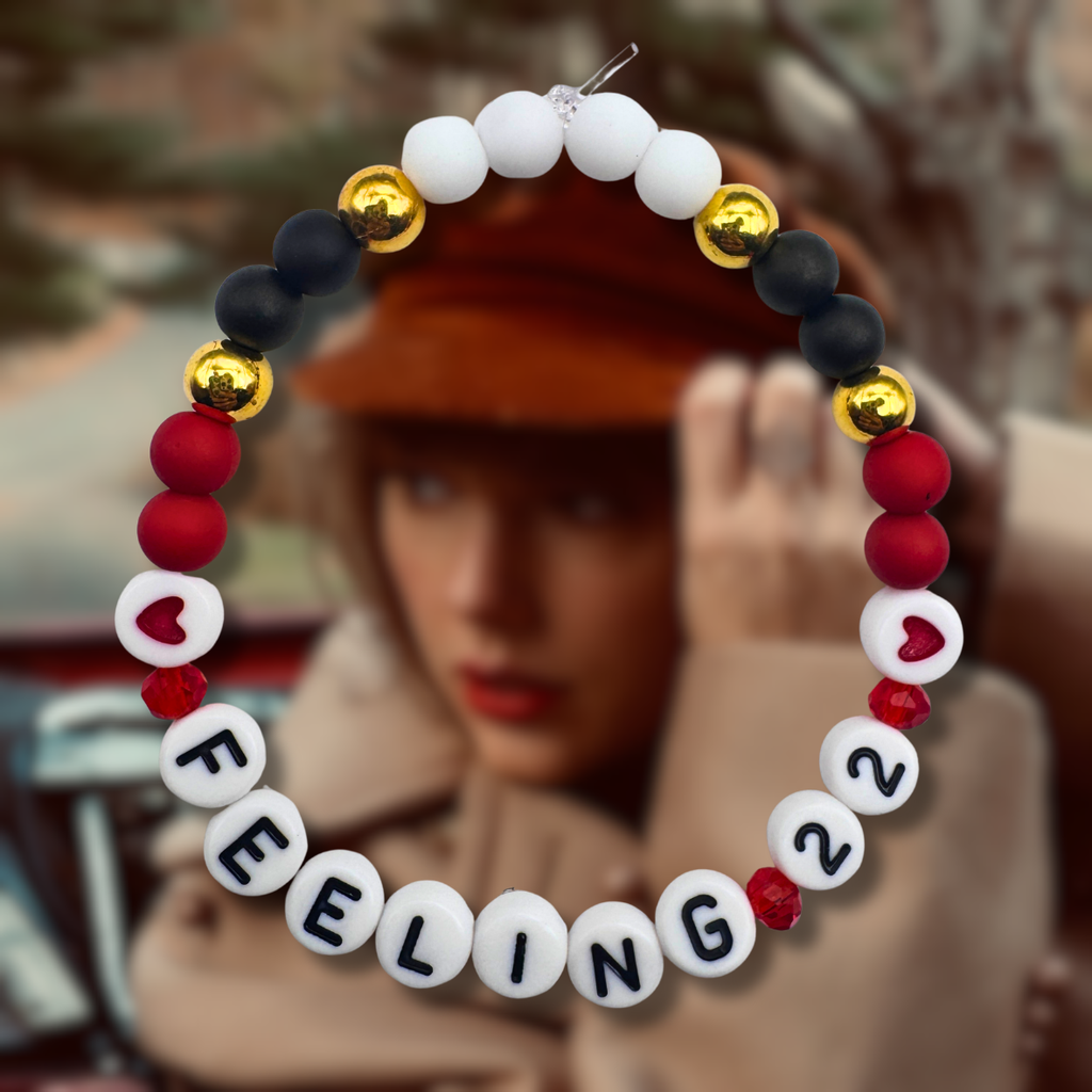 Taylor Swift Red Friendship Bracelets