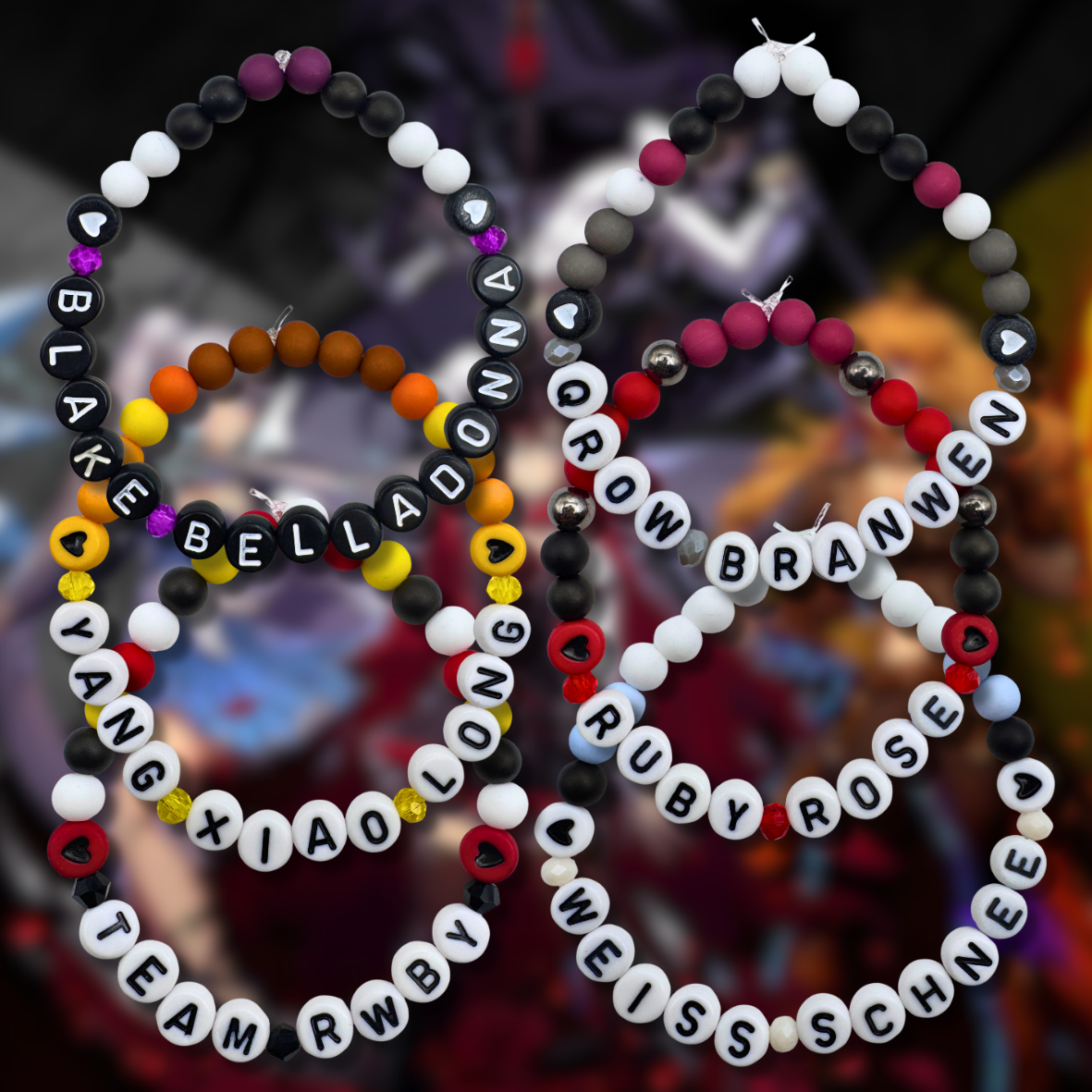 RWBY Friendship Bracelets
