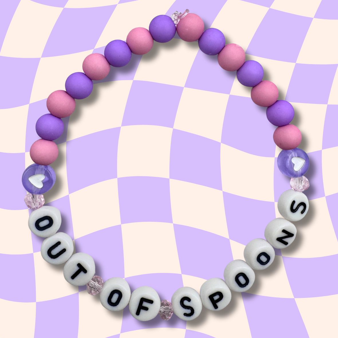 Out of Spoons Chronic Illness Friendship Bracelet